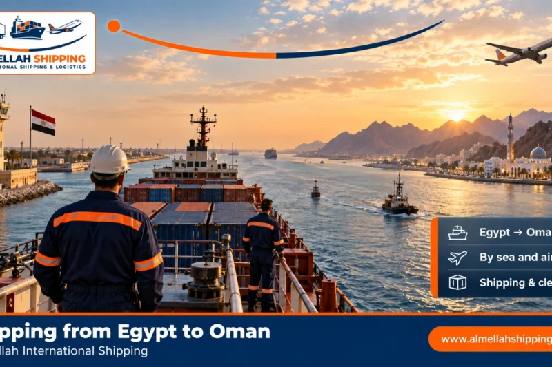 Shipping from Egypt to Oman — Al Mellah International Shipping