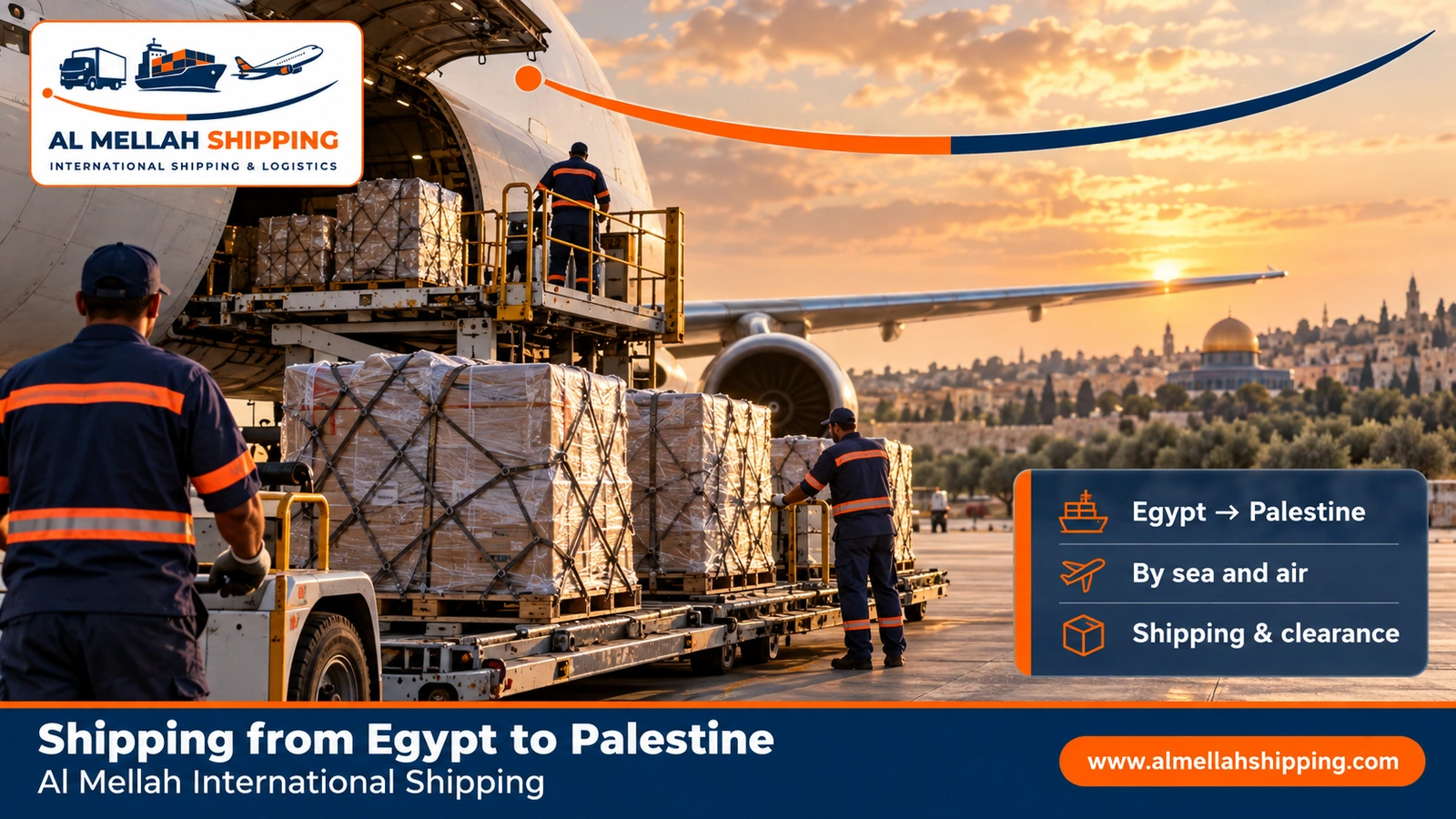 Shipping from Egypt to Palestine — Al Mellah International Shipping