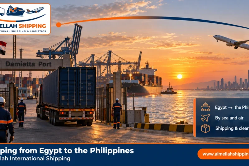 Shipping from Egypt to the Philippines — Al Mellah International Shipping