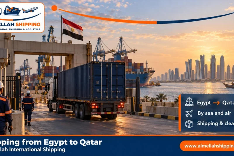 Shipping from Egypt to Qatar — Al Mellah International Shipping