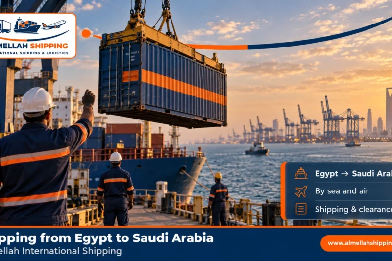 Shipping from Egypt to Saudi Arabia — Al Mellah International Shipping