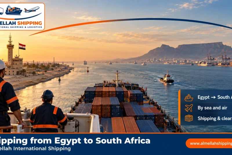 Shipping from Egypt to South Africa — Al Mellah International Shipping