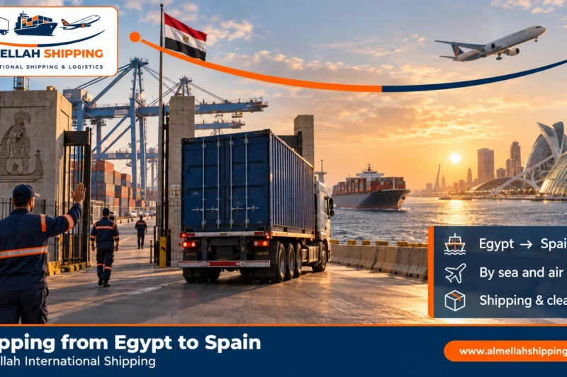 Shipping from Egypt to Spain — Al Mellah International Shipping
