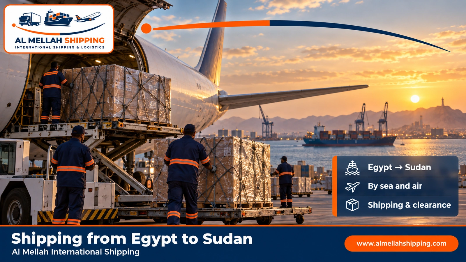 Shipping from Egypt to Sudan — Al Mellah International Shipping