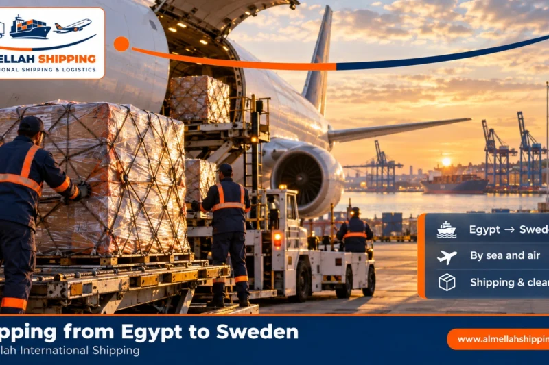 Shipping from Egypt to Sweden — Al Mellah International Shipping