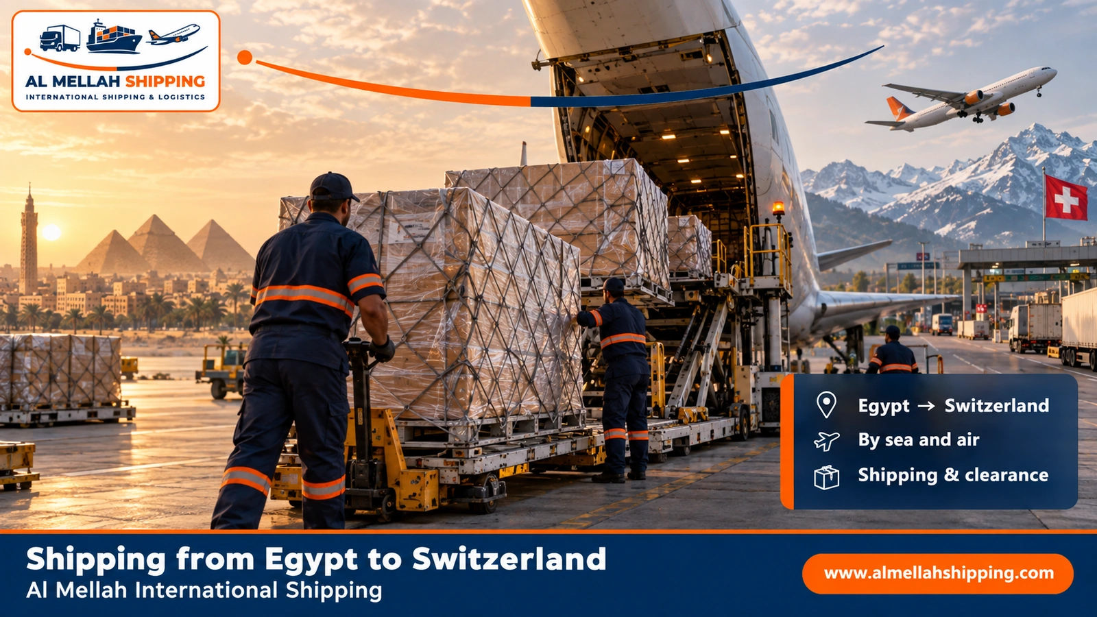 Shipping from Egypt to Switzerland — Al Mellah International Shipping