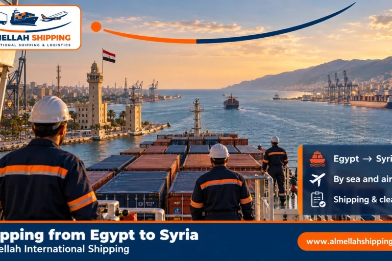 Shipping from Egypt to Syria — Al Mellah International Shipping