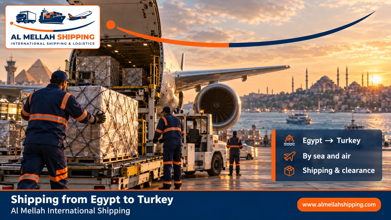 Shipping from Egypt to Turkey — Al Mellah International Shipping