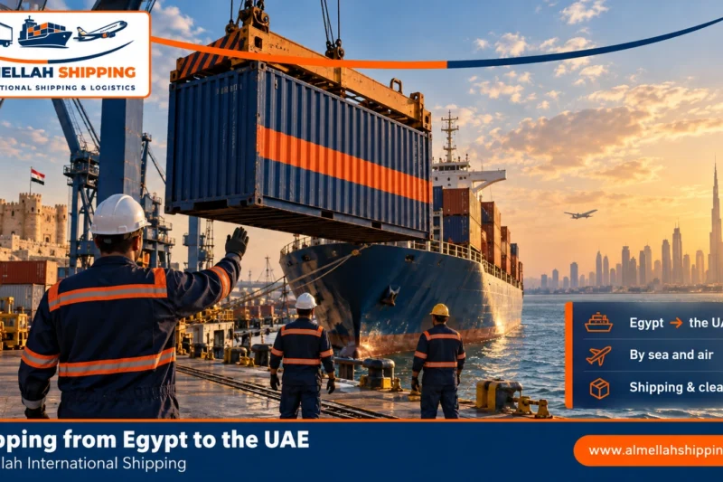 Shipping from Egypt to the UAE — Al Mellah International Shipping