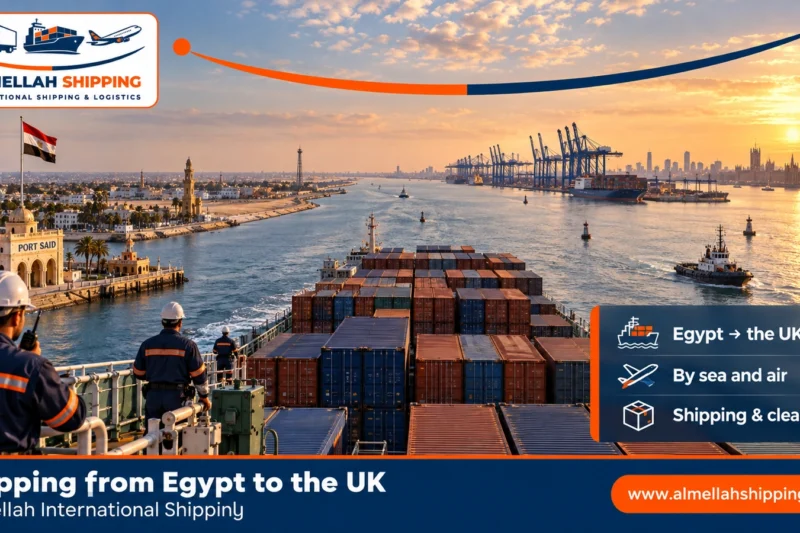 Shipping from Egypt to the UK — Al Mellah International Shipping