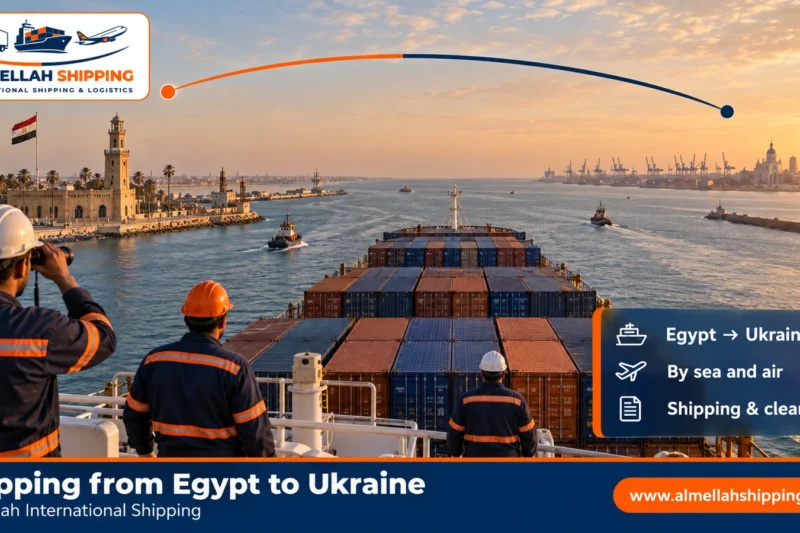 Shipping from Egypt to Ukraine — Al Mellah International Shipping