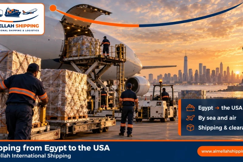Shipping from Egypt to the USA — Al Mellah International Shipping