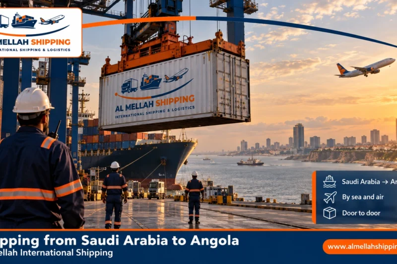 Shipping from Saudi Arabia to Angola — Al Mellah International Shipping