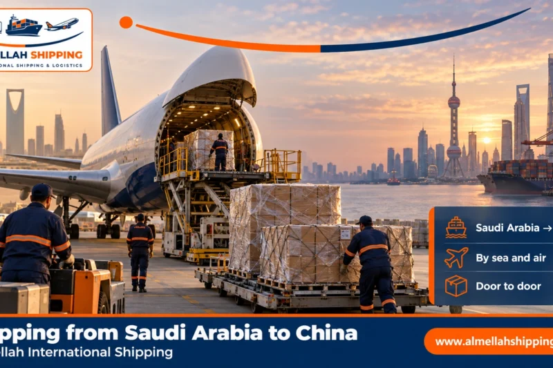 Shipping from Saudi Arabia to China — Al Mellah International Shipping