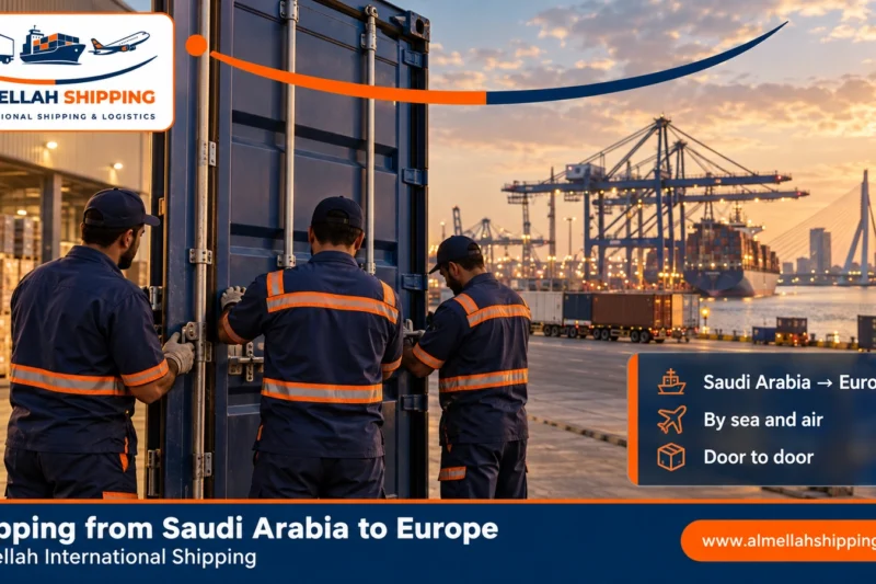 Shipping from Saudi Arabia to Europe — Al Mellah International Shipping