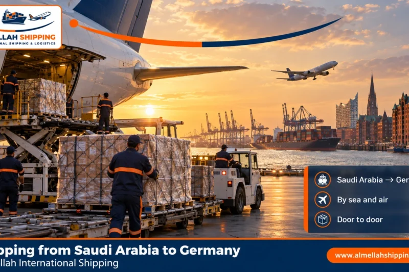 Shipping from Saudi Arabia to Germany — Al Mellah International Shipping