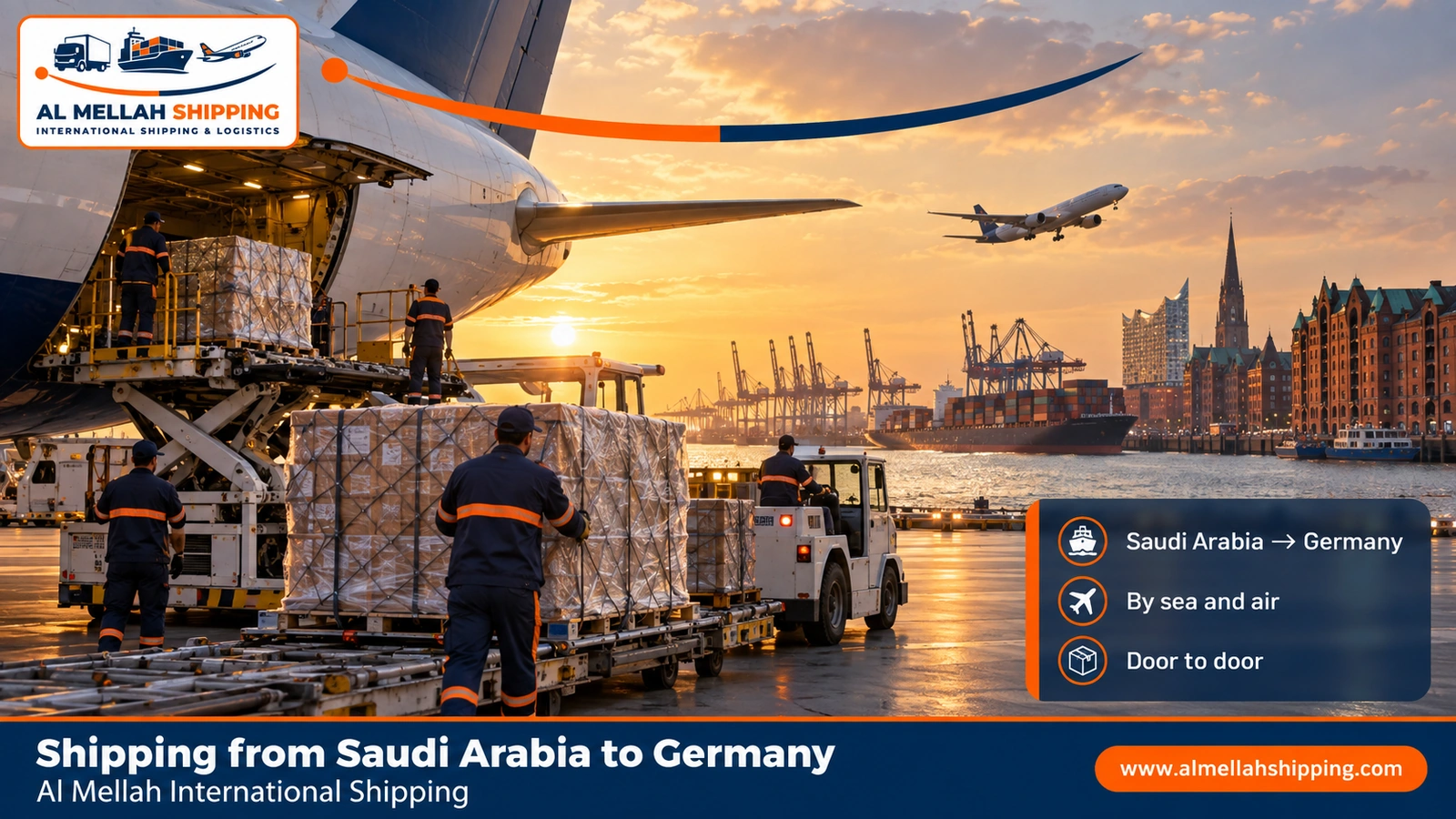 Shipping from Saudi Arabia to Germany — Al Mellah International Shipping