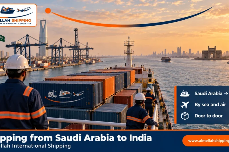 Shipping from Saudi Arabia to India — Al Mellah International Shipping