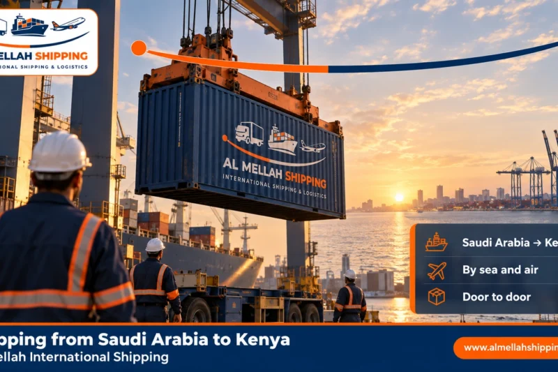 Shipping from Saudi Arabia to Kenya — Al Mellah International Shipping