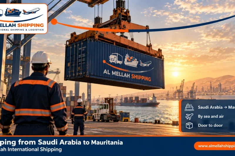 Shipping from Saudi Arabia to Mauritania — Al Mellah International Shipping