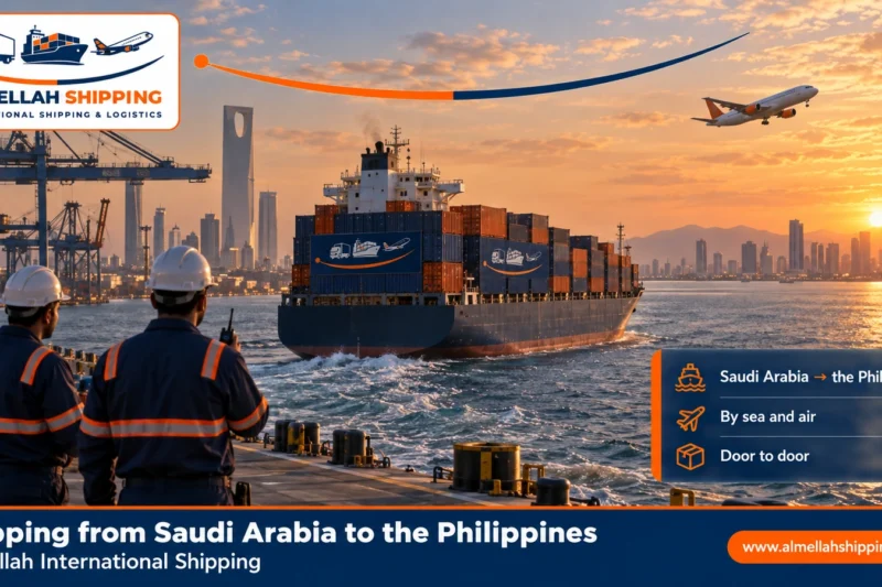 Shipping from Saudi Arabia to the Philippines — Al Mellah International Shipping