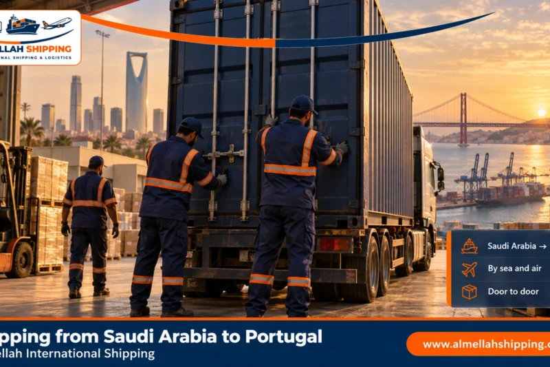 Shipping from Saudi Arabia to Portugal — Al Mellah International Shipping