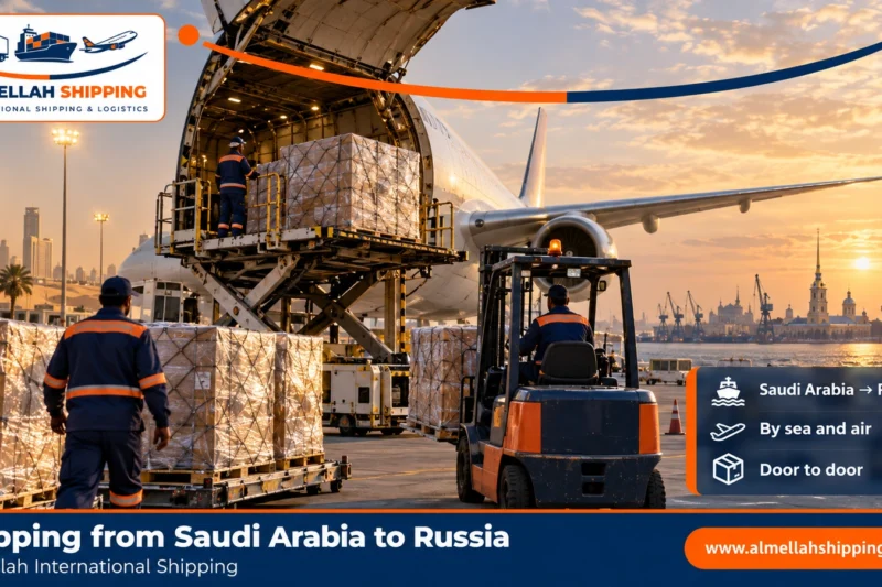 Shipping from Saudi Arabia to Russia — Al Mellah International Shipping
