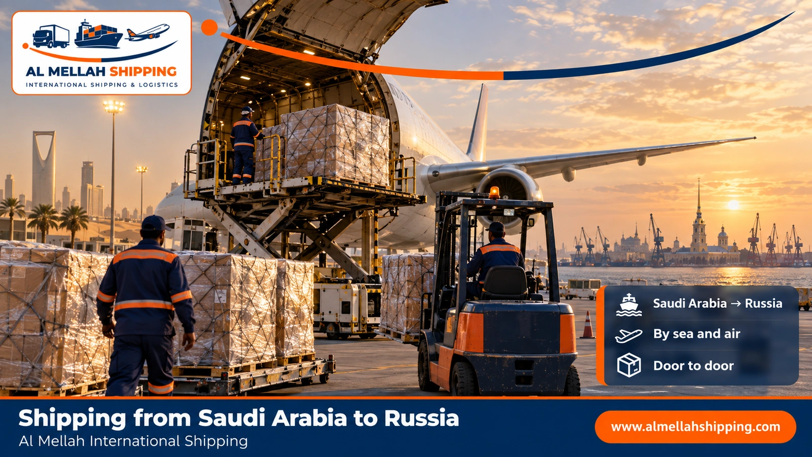 Shipping from Saudi Arabia to Russia — Al Mellah International Shipping