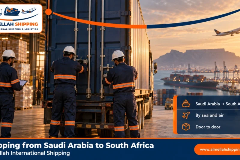 Shipping from Saudi Arabia to South Africa — Al Mellah International Shipping