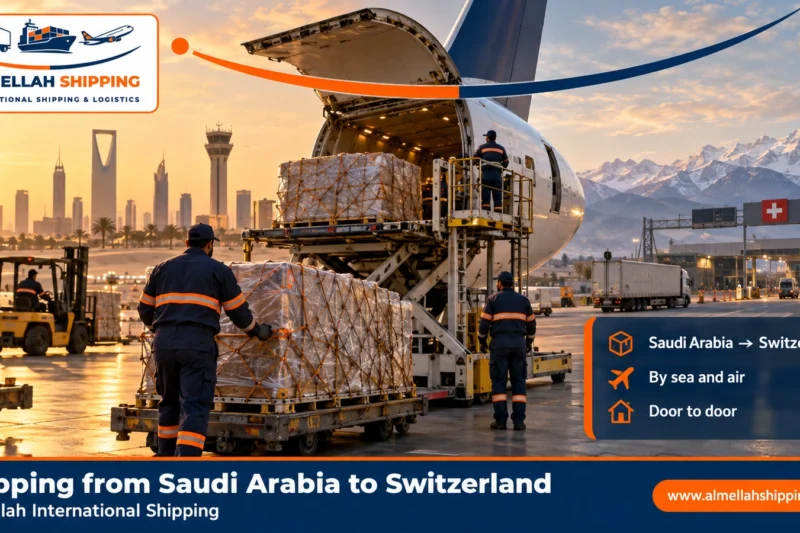 Shipping from Saudi Arabia to Switzerland — Al Mellah International Shipping
