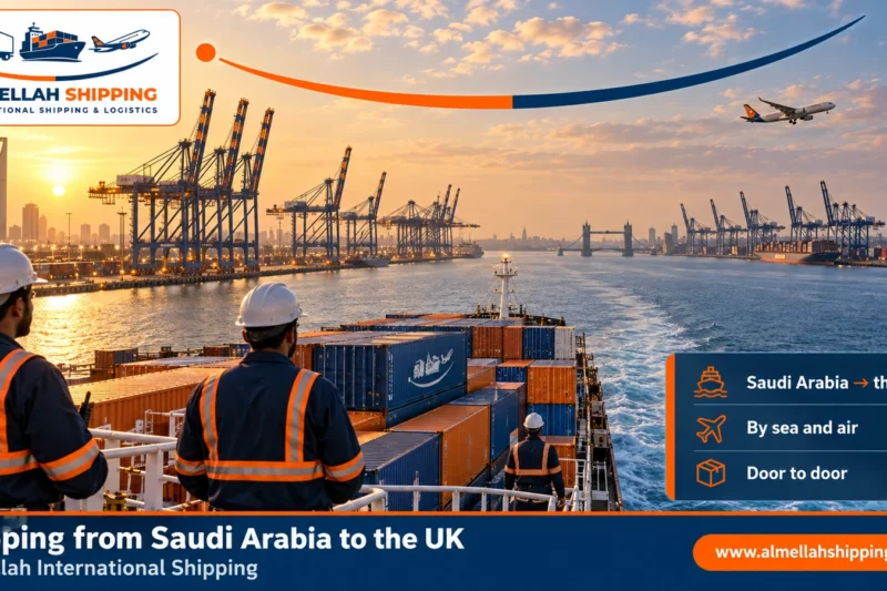 Shipping from Saudi Arabia to the UK — Al Mellah International Shipping