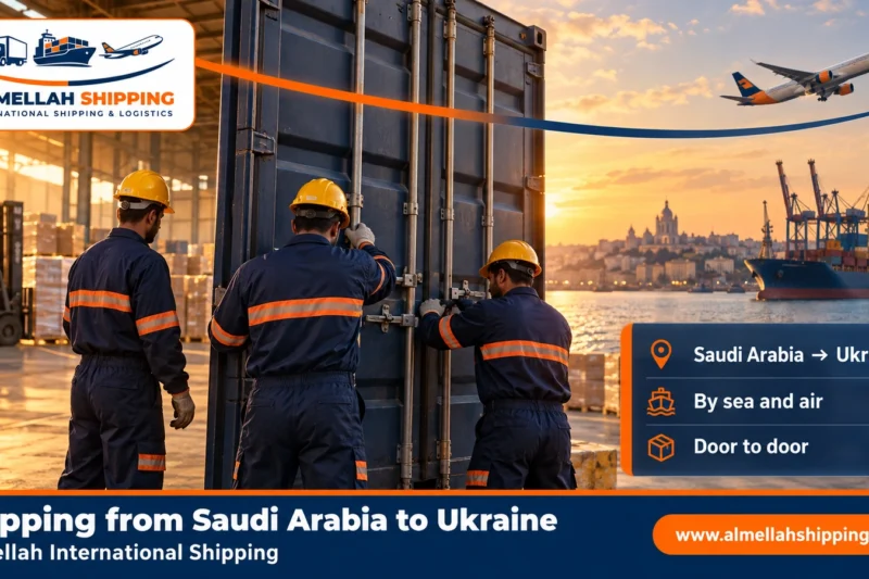 Shipping from Saudi Arabia to Ukraine — Al Mellah International Shipping