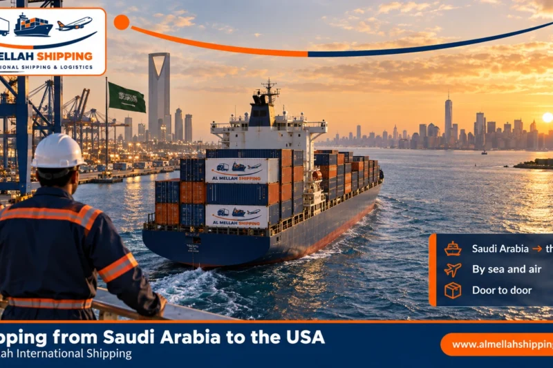 Shipping from Saudi Arabia to the USA — Al Mellah International Shipping