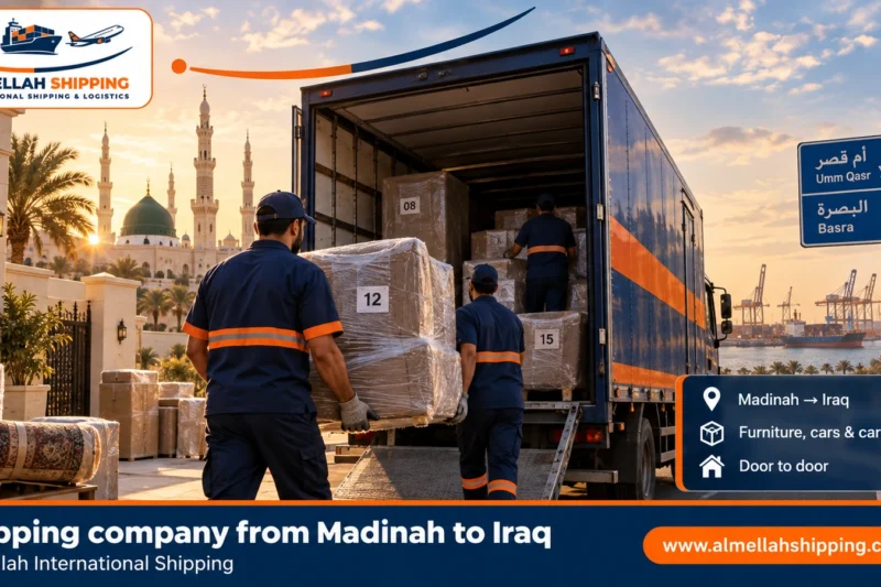 Shipping company from Madinah to Iraq — Al Mellah International Shipping