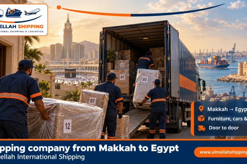 Shipping company from Makkah to Egypt — Al Mellah International Shipping