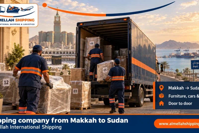Shipping company from Makkah to Sudan — Al Mellah International Shipping