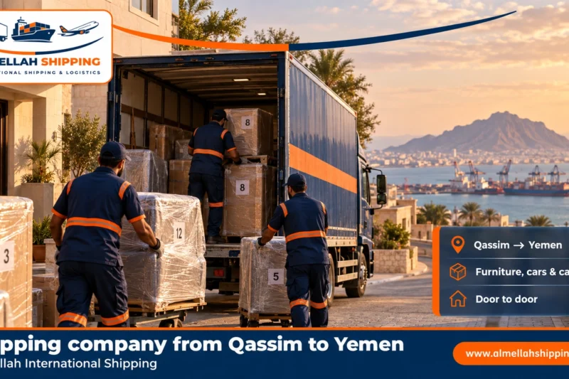 Shipping company from Qassim to Yemen — Al Mellah International Shipping